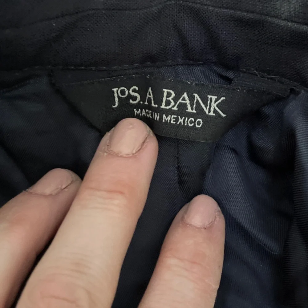 Jos. A. Bank‎ Black Wool Suit Jacket 44R